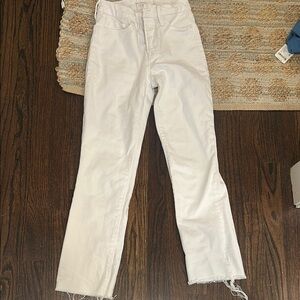 Women's White Jeans- Good American